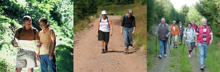 Kopf Wanderpartnerbörse